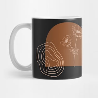 Abstract Flowers Mug